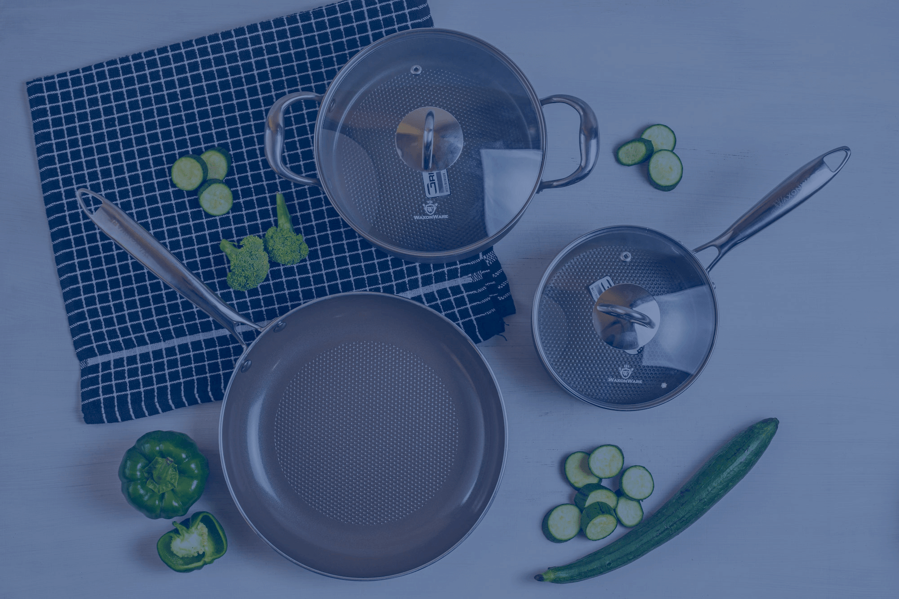 Non-stick Smokeless Grill Pan – WaxonWare