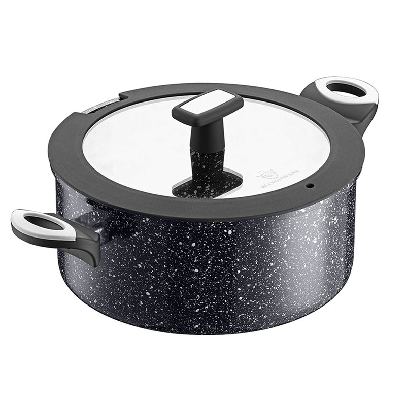 GraniteStone 5 Qt. Dutch Oven - PFOA Free, Lightweight, Non-Stick