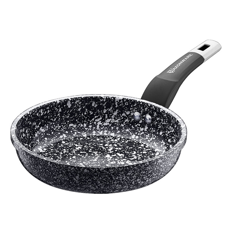 Mopita Roccia Viva Non-Stick Forged Aluminum Black Speckled Fry Pan, Made  in Italy (9.4 Inch)